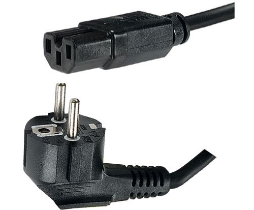 CORDON APPAREILS CHAUFFANTS - PRISE IEC C13 EN BAKELITE - 2m ERARD - 8533