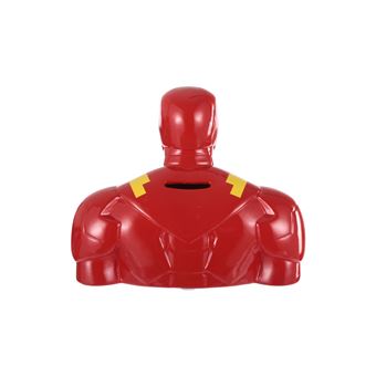 Tirelire Miniso Marvel Iron Man Rouge et Jaune