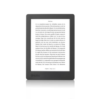 Liseuse numérique Kobo by Fnac - Kobo Aura H2O 2ème édition Noir Reconditionné