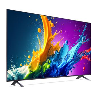 TV QNED LG 65QNED80 164 cm 4K UHD 2024 Noir et Bleu