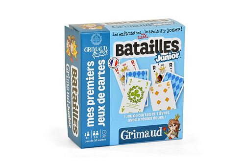 Jeu de cartes Grimaud Batailles Junior