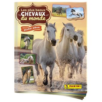 Album Panini Les plus beaux chevaux du monde 2023