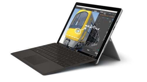 Ms Tablette PC Microsoft Surface Pro 4 12,3“ Intel Core i5 4 Go 128 Go – Type Cover Noir Inclus