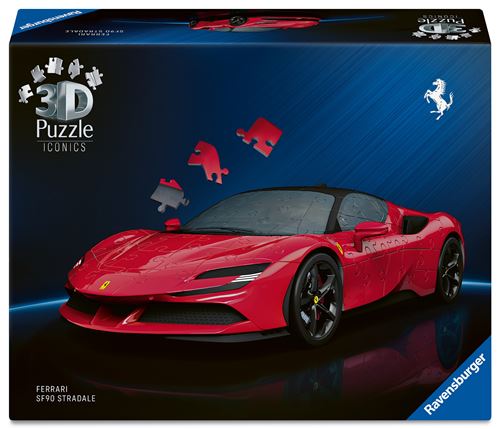 Puzzle 3D 108 pièces Ravensburger Ferrari SF90 Stradale