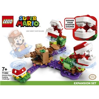 LEGO® Super Mario™ 71382 Ensemble d’extension Le défi de la Plante Piranha