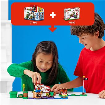 LEGO® Super Mario™ 71382 Ensemble d’extension Le défi de la Plante Piranha