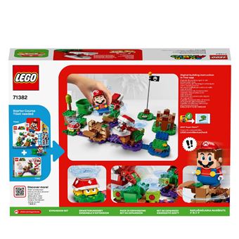 LEGO® Super Mario™ 71382 Ensemble d’extension Le défi de la Plante Piranha