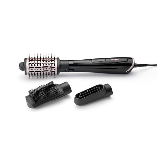 Babyliss Noir - Rose Brosse Soufflante Style Smooth 1000 As128e 1000 W Noir Et Rose