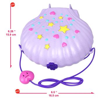 Boîte avec 2 personnages Polly Pocket Le Coquillage enchante