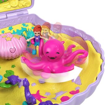 Boîte avec 2 personnages Polly Pocket Le Coquillage enchante