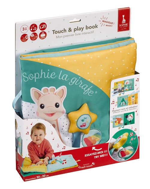 Jeu d'éveil Sophie La Girafe Touch and Play Book