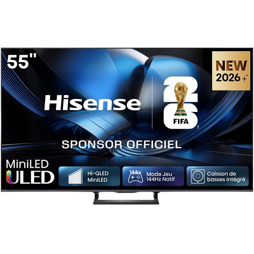 TV Hisense MiniLED QLED 55U7SE 139 cm 2026