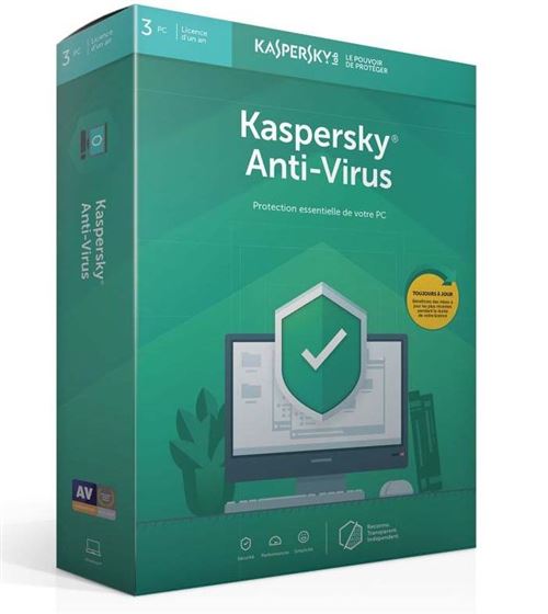 Kaspersky Antivirus 2019 3 Apparaten 1 Jaar