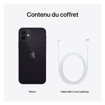 6% auf Apple iPhone 12 6.1 '' 64 GB Dual-SIM 5G Schwarz - IPhone
