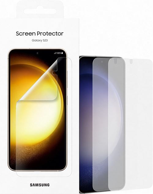 Film de protection pour Samsung Galaxy S23 5G Transparent - Fnac