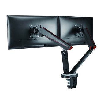 Support moniteur double Oplite Supreme Pro Noir