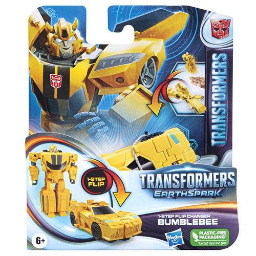 Transformers - Figurine EarthSpark 1-Step Flip Changer - Jouet articulé - Image 3