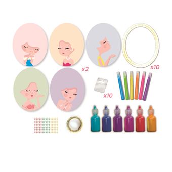 Kit créatif Faujas Artissimo XL Coloriage et Peinture 3D Coiffures