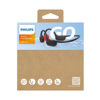 Casque sport sans fil à conduction osseuse open-ear Philips TAA5608BK Noir