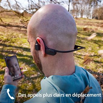 Casque sport sans fil à conduction osseuse open-ear Philips TAA5608BK Noir