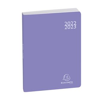 Agenda journalier Exacompta 2022 2023 Forum Soft Harmony Modèle aléatoire