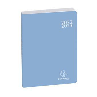 Agenda journalier Exacompta 2022 2023 Forum Soft Harmony Modèle aléatoire