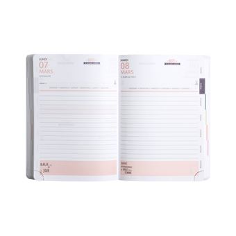 Agenda journalier Exacompta 2022 2023 Forum Soft Harmony Modèle aléatoire