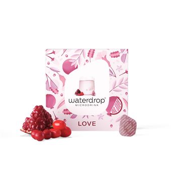 Pack de 12 capsules de Waterdrop® Microdrinks Love