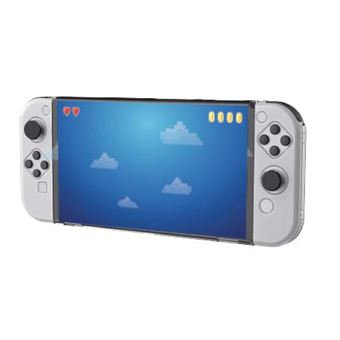 Kit de protection Geek Monkeys Premium pour console Nintendo Switch Oled Transparent