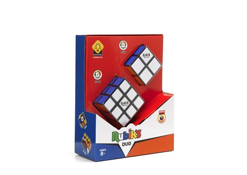 Casse-tête Rubik's Cube Coffret Duo 3x3 et 2x2