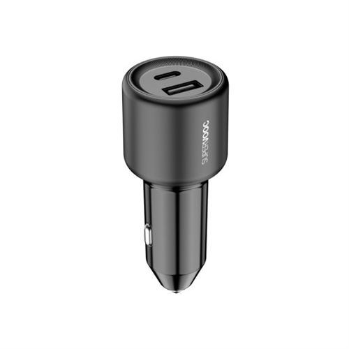 Chargeur allume-cigare Oppo USB A/C 80W Noir
