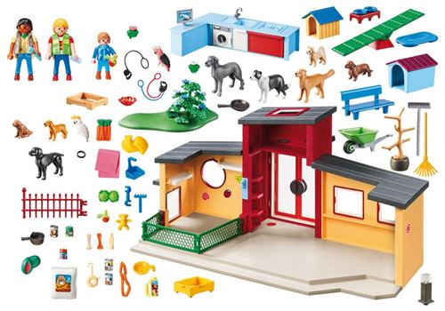 Playmobil City Life La Pension Des Animaux 9275 Pension Des Animaux Playmobil Achat Prix Fnac