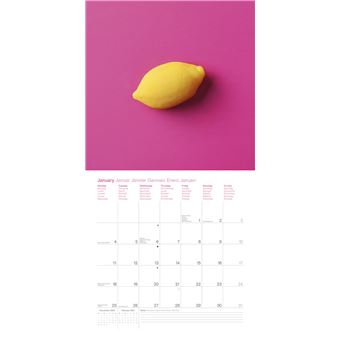 Calendrier TeNeues Colour Splash 2021 30 x 30 cm