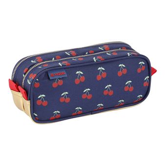 Trousse scolaire Viquel Cherry Bleu