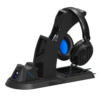 Station Gaming Just For Games Stealth Ultimate avec Casque pour PS5 Noir