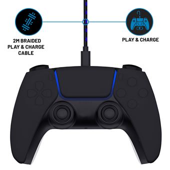 Station Gaming Just For Games Stealth Ultimate avec Casque pour PS5 Noir