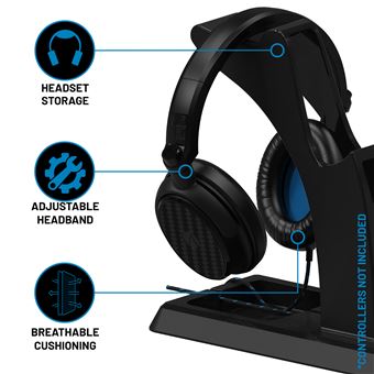 Station Gaming Just For Games Stealth Ultimate avec Casque pour PS5 Noir