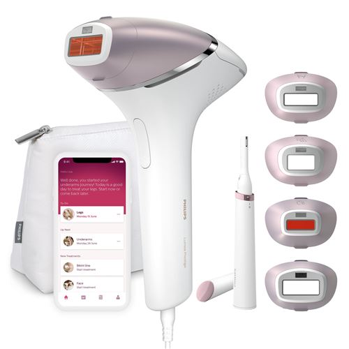 Epilateur à lumière pulsée avec SenseIQ Philips BRI949/00 Series 8000