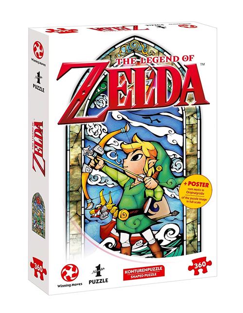 Puzzle 360 pièces Winning Moves The Legend Of Zelda The Wind Waker Hero S Bow