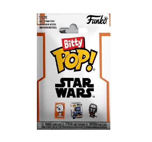 Figurine Funko Bitty Pop Singles Mandalorian Modèle aléatoire