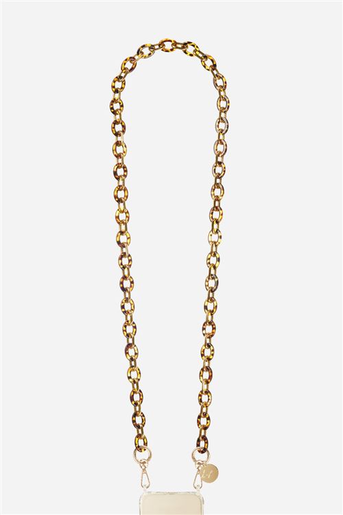 Chaîne de téléphone Cassy ecaille 120 cm - vue 2