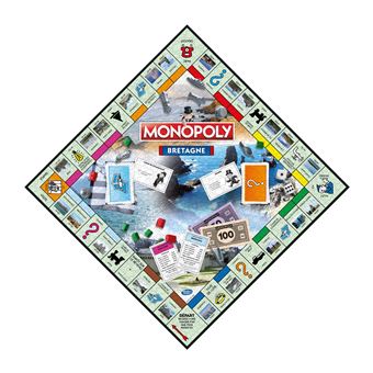 Puzzle 1000 pièces Winning Moves Monopoly Bretagne