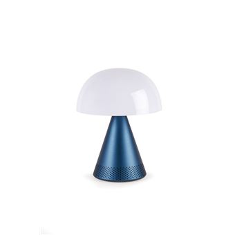 Lampe LED portable avec enceinte sans fil Bluetooth Lexon Mina L Audio  LH76MDB Bleu foncé - Enceinte sans fil - Achat & prix