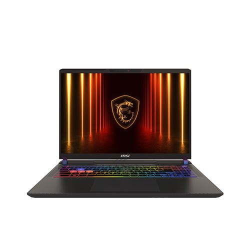 PC Portable Gaming MSI Vector 16 HX AI A2XWIG-015FR 16 QHD+ 240 Hz Intel® Core™ Ultra 9 32 Go RAM 1 To SSD Nvidia GeForce RTX 5080 Noir