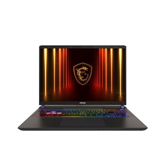 PC Portable Gaming MSI Vector 16 HX AI A2XWIG-015FR 16" QHD+ 240 Hz Intel® Core™ Ultra 9 32 Go RAM 1 To SSD Nvidia GeForce RTX 5080 Noir