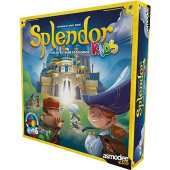 Splendor - Jeu De Société Stratégie Et Réflexion - Version Française - Dès 10 Ans - 2 à 4 Joueurs - 30 Minutes - Devenez Le Marchand Le Plus Riche De La Renaissance !
