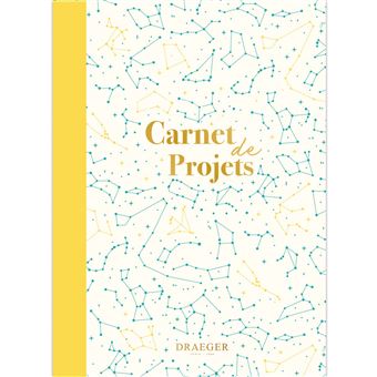 Carnet de projets Draeger A5 Jaune