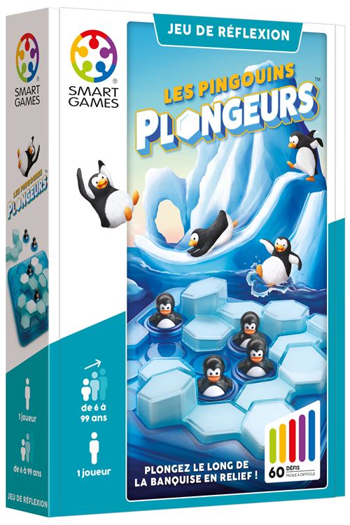 Jeu de réflexion Smartgames Les pingouins plongeurs