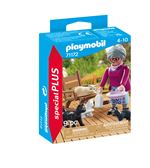 Playmobil Special Plus 71172 Grand-mère avec chats