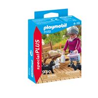 Playmobil 71163 Bénévole Ramassage De Déchets - Set Éco-Responsable Avec Accessoires